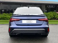 New Audi A3 Black Edition 2026 Blue Sedan