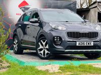 Begagnad Kia Sportage GT-Line 174 HK (127 kW) 2016 Silver SUV