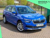 Usado Skoda Kamiq SE 115 HP (84 kW) 2022 Azul SUV