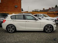 Used BMW 118 Sport Line 2018 White Hatchback