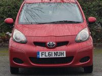 Used Toyota Aygo 68 HP (50 kW) 2011 Red Hatchback