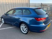 Used Seat Leon FR 150 HP (110 kW) 2016 Blue Estate