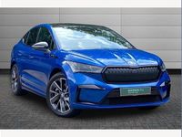Used Skoda Enyaq iV SportlinePlus 210 kW (286 HP) 2025 Race blue SUV