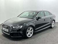 used Audi A3 Saloon (2016/66)S Line 1.4 TFSI (CoD) 150PS S Tronic auto (05/16 on) 4d