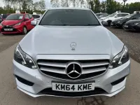Usado Mercedes E220 AMG line 2014 Prateado Sedan