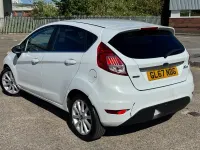 Used Ford Fiesta Titanium 2017 White Hatchback