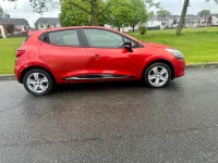 Used Renault Clio IV Dynamique 75 HP (55 kW) 2013 Red Hatchback