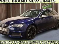 Used Audi S4 Design 354 HP (260 kW) 2018 Blue Estate