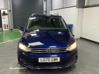 Used VW Touran SEL 150 HP (110 kW) 2021 Blue MPV