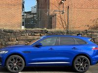 Used Jaguar F-Pace First Edition 300 HP (220 kW) 2016 Blue SUV