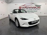 Used Mazda MX5 131 HP (96 kW) 2017 White Cabriolet