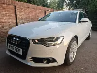 Used Audi A6 204 HP (150 kW) 2015 White Estate