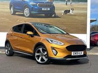 Used Ford Fiesta Active X 99 HP (72 kW) 2019 Yellow Hatchback