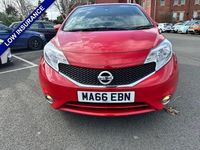 Used Nissan Note Acenta Premium 80 HP (58 kW) 2016 Red Hatchback