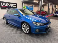 Used VW Scirocco R-line 184 HP (135 kW) 2015 Blue Coupe