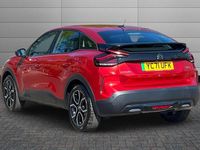 Begagnad Citroën e-C4 100 kW (136 HK) 2021 Röd Halvkombi