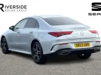 Used Mercedes CLA250 AMG Line Premium 214 HP (157 kW) 2023 Silver Coupe