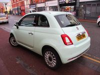 Used Fiat 500 Lounge 69 HP (50 kW) 2016 Green Hatchback