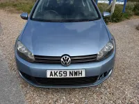 Usado VW Golf VI SE 140 HP (102 kW) 2009 Azul Citadino