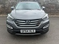 Used Hyundai Santa Fe Premium SE 194 HP (142 kW) 2014 Silver SUV