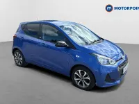 Used Hyundai i10 67 HP (49 kW) 2020 Blue Hatchback
