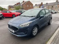 Used Ford Fiesta Trend 75 HP (55 kW) 2022 Blue Hatchback