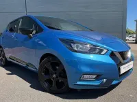 Used Nissan Micra 92 HP (67 kW) 2022 Blue Hatchback