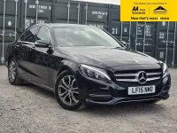 Usado Mercedes C220 Premium 170 CV (125 kW) 2015 Negro Berlina