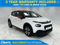 Begagnad Citroën C3 Feel 83 HK (61 kW) 2019 Vit Halvkombi