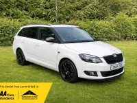 Used Skoda Fabia Monte Carlo 2014 White Estate