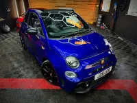 Used Abarth 595 Turismo 165 HP (121 kW) 2018 Blue Cabriolet