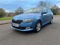 Used Skoda Fabia SE 2018 Blue Estate
