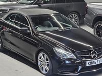 Used Mercedes E350 AMG line 258 HP (189 kW) 2016 Black Cabriolet