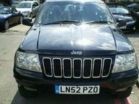 Used Jeep Grand Cherokee 188 HP (138 kW) 2002 SUV