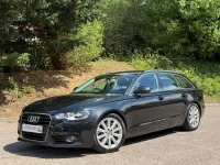 Begagnad Audi A6 2012 Svart Kombi