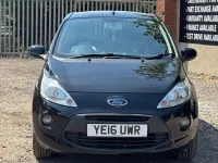 Used Ford Ka Zetec 2016 Black Hatchback