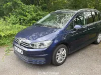 Used VW Touran Family 150 HP (110 kW) 2020 Blue MPV