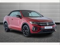 Used VW T-Roc Cabriolet R-line 150 HP (110 kW) 2023 Kings red Cabriolet