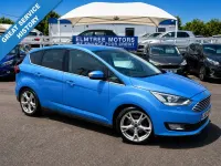 Used Ford C-MAX Titanium X 150 HP (110 kW) 2017 Blue MPV
