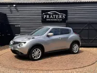 Used Nissan Juke N-Connecta 116 HP (85 kW) 2017 Silver SUV