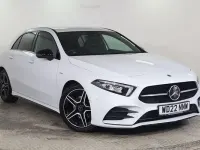 Used Mercedes A180 Executive 136 HP (100 kW) 2022 White Hatchback