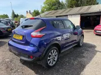 Used Nissan Juke S 110 HP (80 kW) 2014 Blue SUV