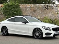 Used Mercedes C300 AMG Line Premium Plus 2016 White Coupe