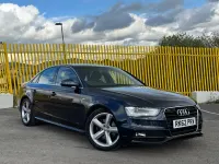 Used Audi A4 S-Line 143 HP (105 kW) 2012 Blue Sedan