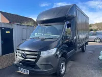 Begagnad Mercedes Sprinter Progressive 2023 Svart Van