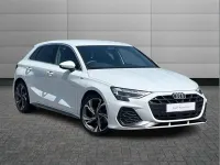 New Audi A3 S-Line 147 HP (108 kW) 2026 White Hatchback