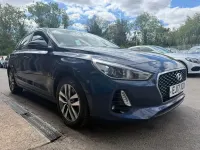 Used Hyundai i30 SE 110 HP (80 kW) 2017 Blue Hatchback