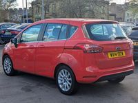Used Ford B-MAX Titanium 105 HP (77 kW) 2014 Red MPV