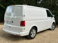 Used VW T6.1 Highline 150 HP (110 kW) 2021 White Van