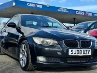 Used BMW 320 177 HP (130 kW) 2008 Black Coupe